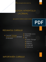 Patologia Aparatului Lacrimal Limba Romana PDF