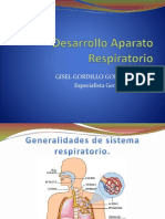 Embriologia Sistema Respiratorio