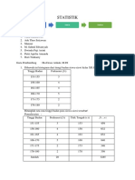 Tugas Kelompok 4 Statistik Rata-Rata Modus Median