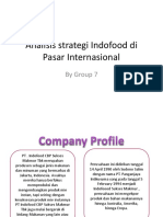 Analisis Strategi Indofood Di Pasar Internasional