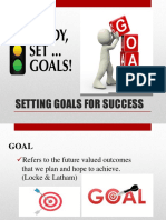 Setting Goals For Success - 2