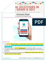 Attachment DSummary Sheet - Capital Budgeting PDF