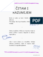 ČITAM I Razumijem