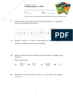 Novo Espaco 7 - Proposta de Teste PDF