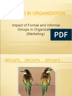 Groups in Organisation