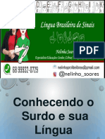 Apostila em Libras Conhecendo o Surdo e Sua Língua