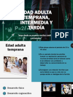 Edad Adulta Temprana, Intermedia y Tardía Kenyi Meoño