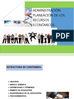 Administración de Los Recursos Económicos PDF