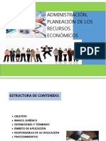 Administración Recursos Económicos