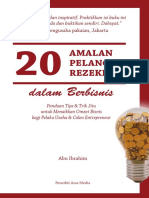 20 Amalan Pelancar Rezeki PDF