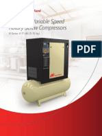 R Series 4-11 KW Oil-Flooded Rotary Screw Compressors With Integrated Air System