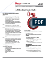 Series 35/36 Resilient Seated Valve Spec Sheet