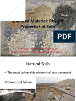 2.1 Unbound Material Physical Properties of Soils