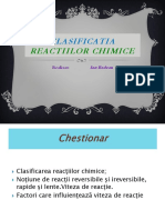 Clasificatia Reactiilor Chimice