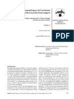 31 Manejo Hematologico Accidente Cerebrovascular Hemorragico PDF