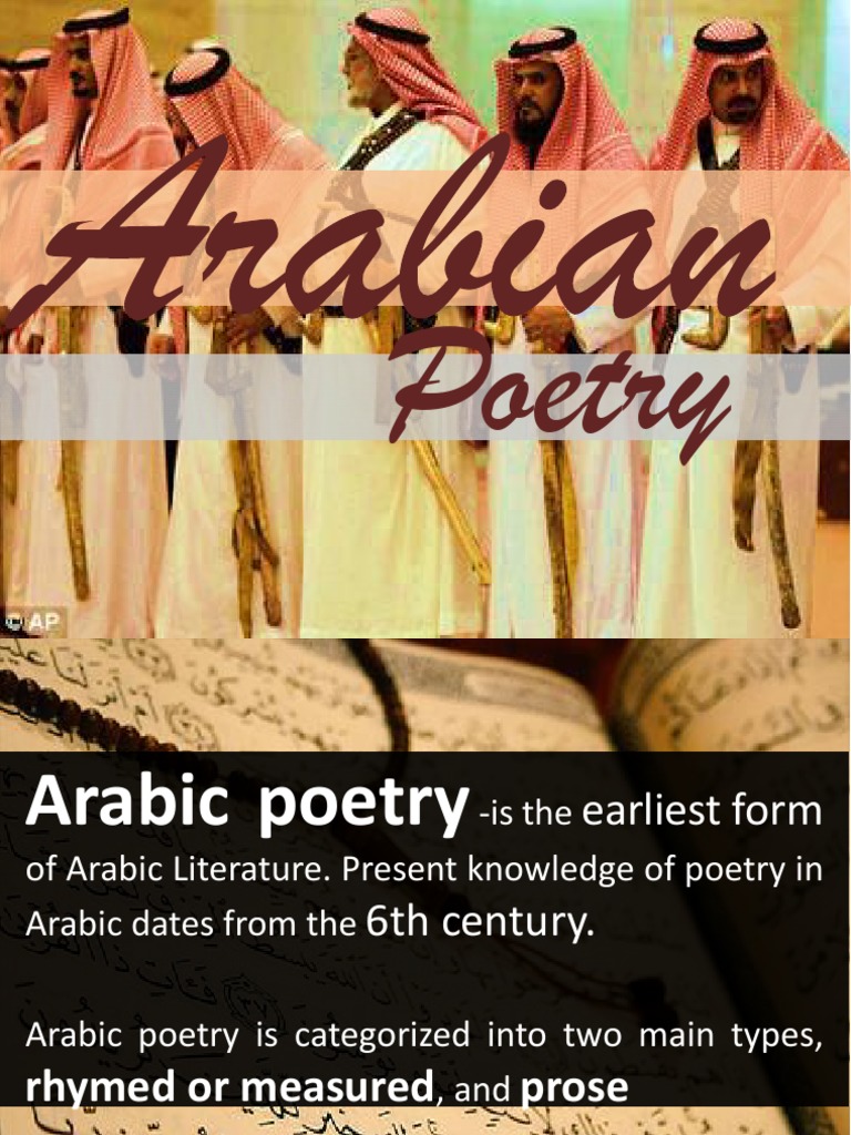 Overview of Arabic Poetry Styles | PDF | Poetry