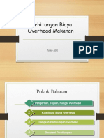 Perhitungan Biaya Overhead Makanan - PPT (OK)