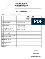 Absensi Puskesmas Pamar