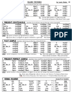 BASIC TENSES by Lewis Baker Con Future