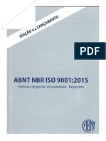 NBR Iso 9001 - 2015 - PDF