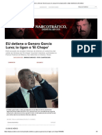 EU Detiene a Genaro García Luna; Le Acusan de Conspiración y Falso Testimonio _ Excélsior