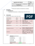 Lab 1 - Cálculo de Fuerzas Que Se Oponen Al Movimiento Del Vehículo - LMorales PDF