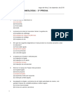 Questões Semiologia TGI - Endócrino - Nefro