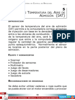 Sensor de Temperatura del Aire de Admisión (IAT