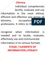 Information Literacy