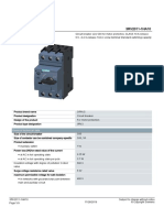 3RV20111HA10 Datasheet en PDF