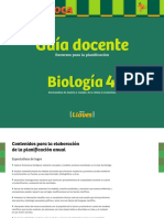 Llaves Biologia 4 Guia Docente