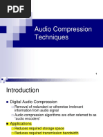 Audio Compression