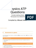 Physics ATP 2018-2019