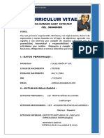 Curriculum Vitae Vera