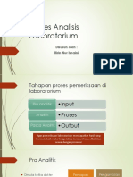 Proses Analisis Laboratorium