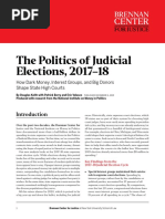 2019 - 11 - Politics of Judicial Elections - FINAL PDF