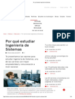 Por Qué Estudiar Ingeniería de Sistemas PDF