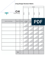 Engineering Design Decision Matrix PDF