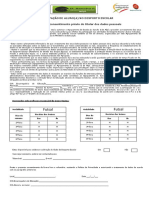 Declaração de Consentimento Prévio Do Titular Dos Dados Pessoais