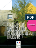 Urbanisme Opérationnel Et Amenagement Durable