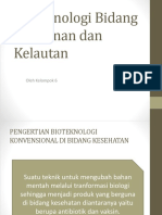 Bioteknologi Bidang Perikanan Dan Kelautan