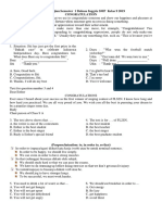 Persiapan Ujian Semester 1 Bahasa Inggris SMP Kelas 9 2019 PDF