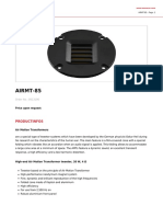 High-end AMT tweeter with neodymium magnet