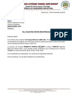 Carta Solicitud de Visita Industrial 2