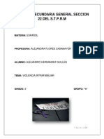 Violencia Intrafamiliar Tarea PDF