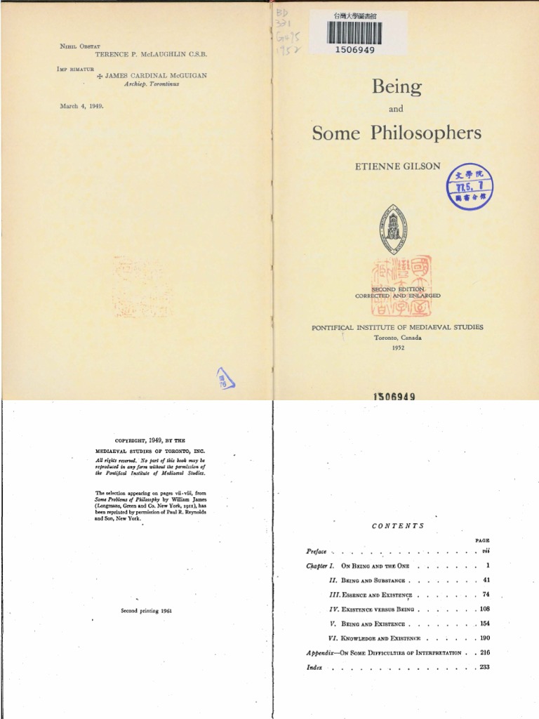 Being And Some Philosophers Existence Philosophy