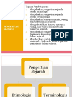 Pengertian Sejarah