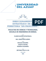 Direccionamiento estratégico de Ferretería Sin Fronteras