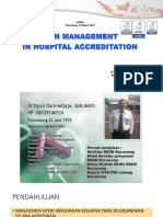 Pain Management in Hospital Accreditation
