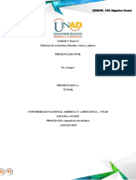 Sistemas de Ecuaciones Lineales, Rectas y Planos 2